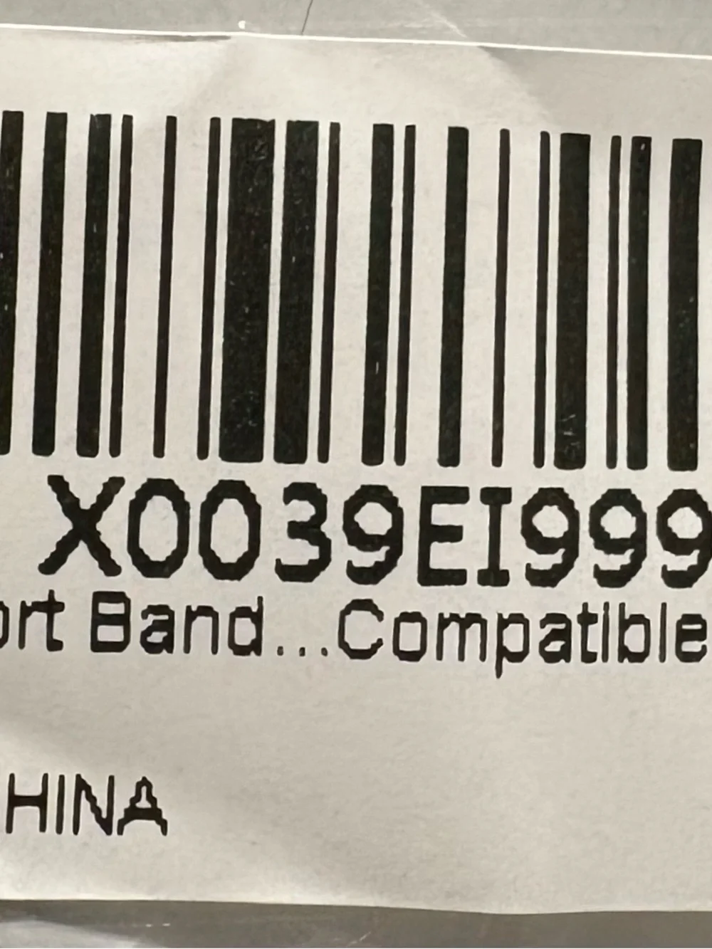 XinCrui Floral Lace Silicone Band Compatible with Apple Watch Black NIP